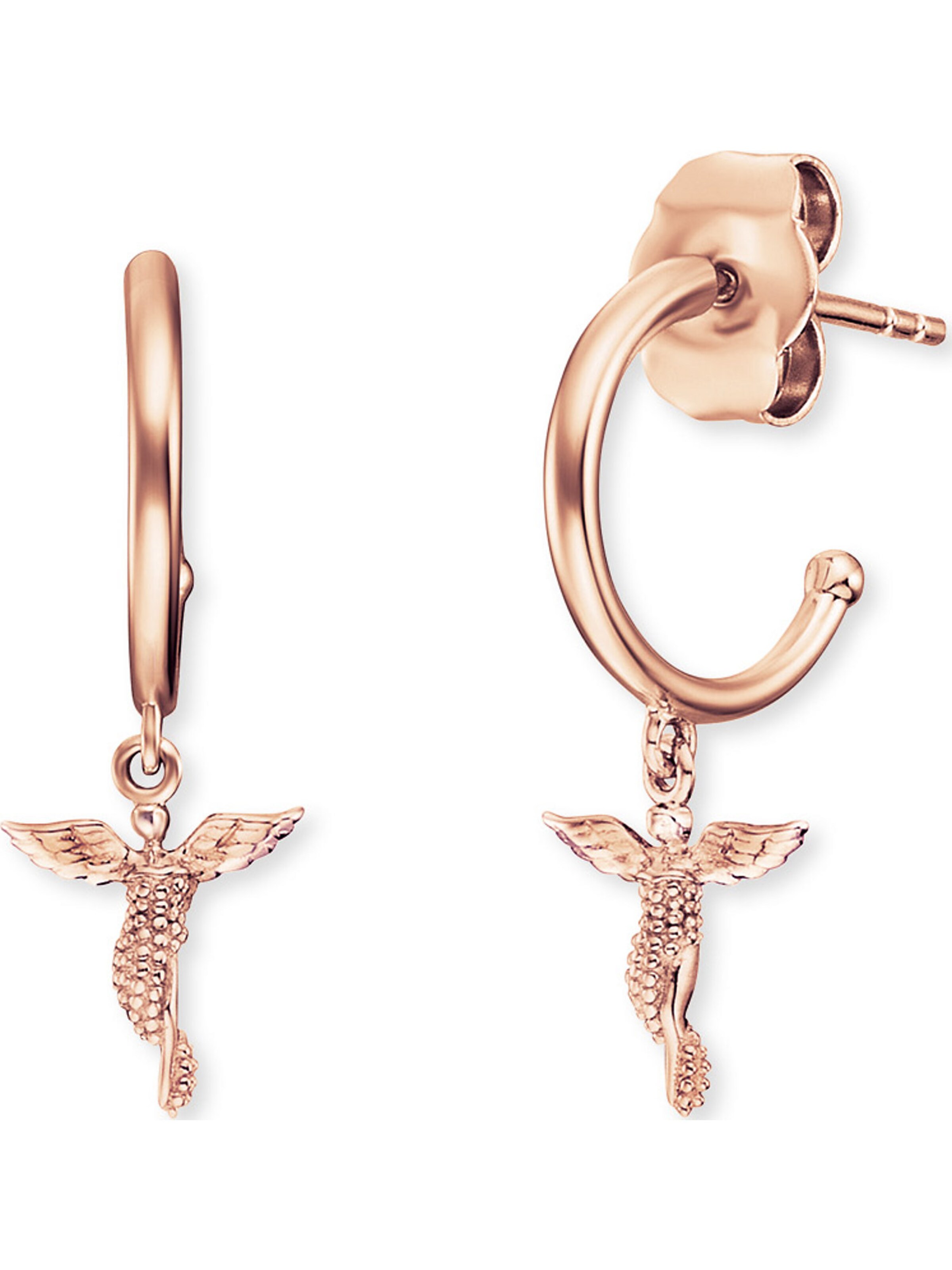 Engelsrufer Earrings in Gold: front