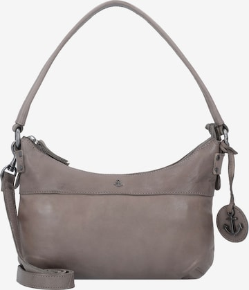 Harbour 2nd Shoulder Bag 'Anchor Love' in Brown: front