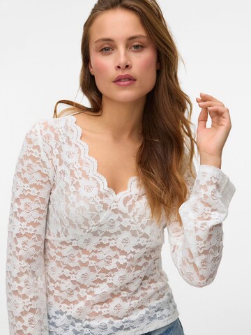 Chemisier 'VMIlla' VERO MODA en blanc