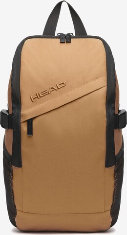 HEAD Backpack 'Point' in Brown: front