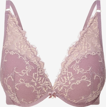 LingaDoreTrokutasti Grudnjak - roza boja: prednji dio