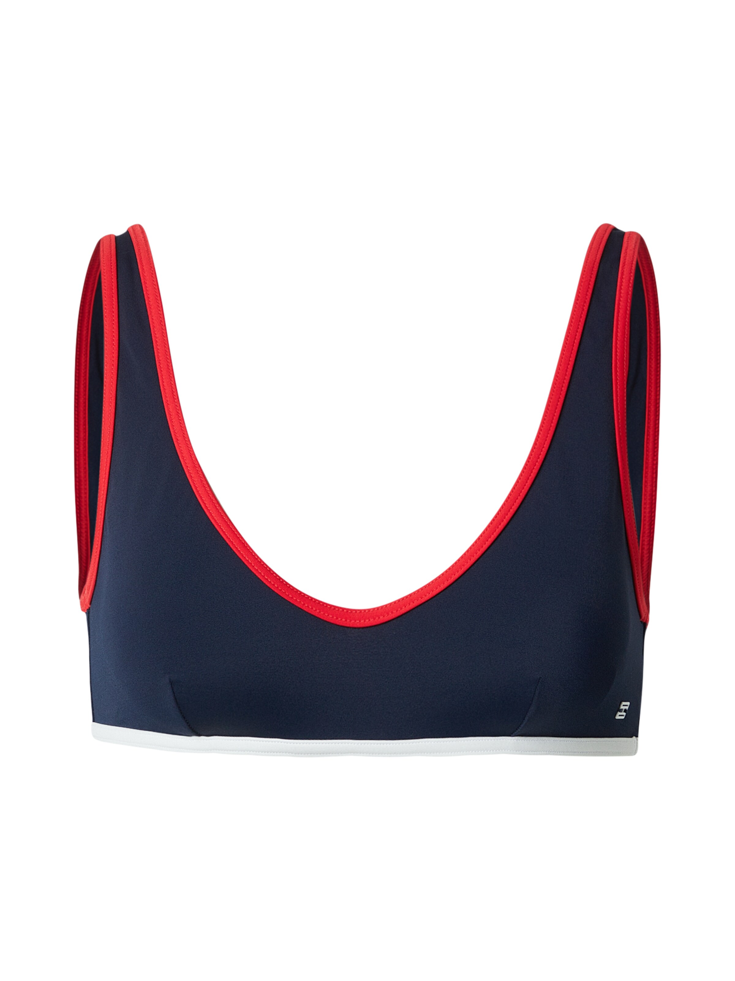 Bustier Hauts de bikini Tommy Hilfiger Underwear en bleu : devant