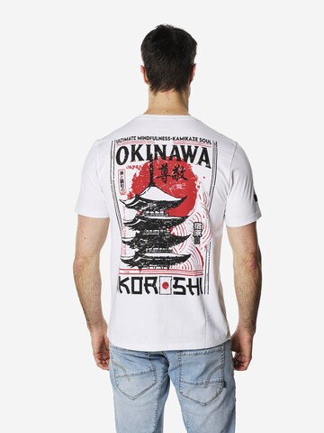 KOROSHI Paita värissä valkoinen: etupuoli