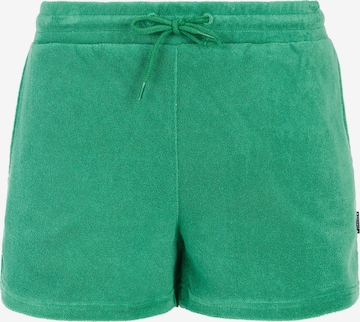 PROTEST Regular Pants 'PRTTribe' in Green: front