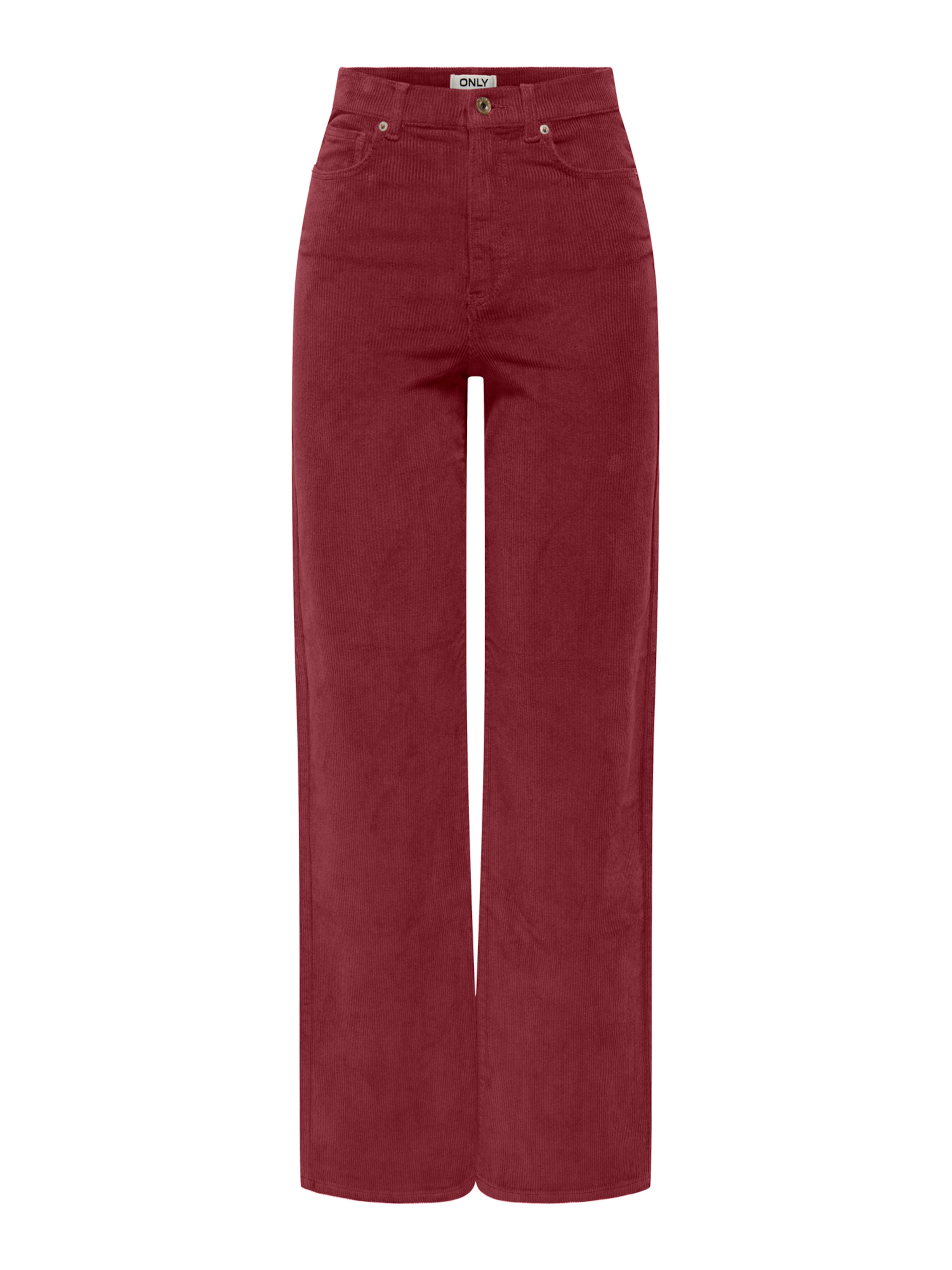 ONLY Wide leg Pants 'ONLHOPE' in Red: front