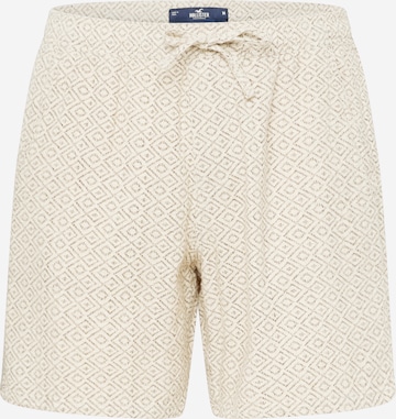 HOLLISTER regular Bukser i beige: forside