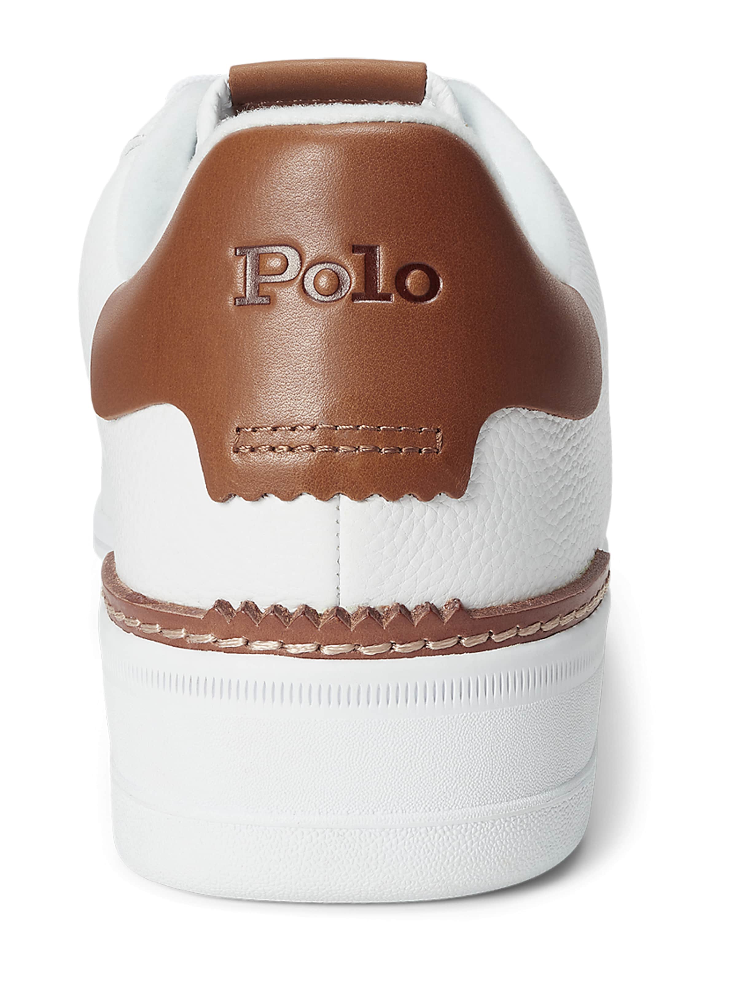 Sneaker bassa 'MASTERS CRT' di Polo Ralph Lauren in bianco
