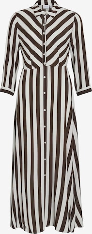 VILA Shirt dress in Brown: front