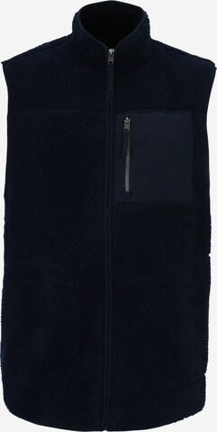 Jack & Jones Plus Vest 'PARK' in Blue: front