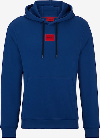 Sweat-shirt 'Daratschi214' HUGO en bleu : devant