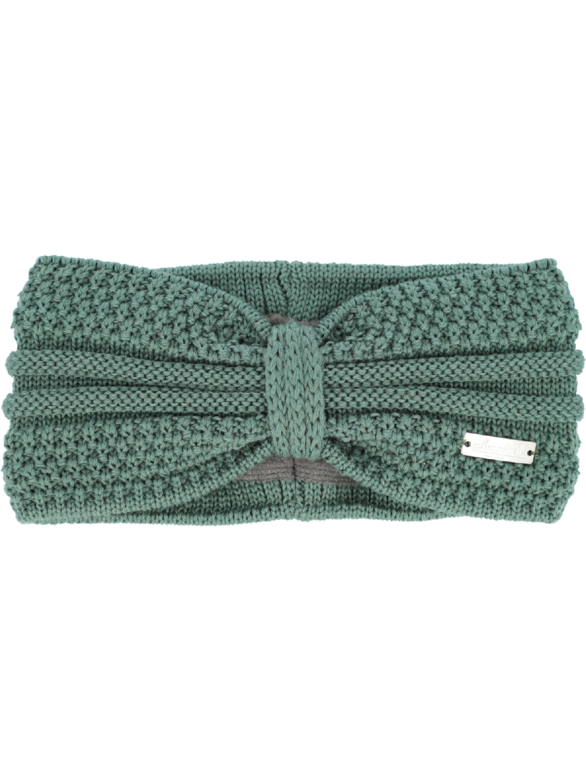 Bandeau 'Esmeraldal Merino' Eisglut en vert : devant