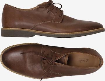 CLARKS Halbschuh 43 in Braun: Vorderseite