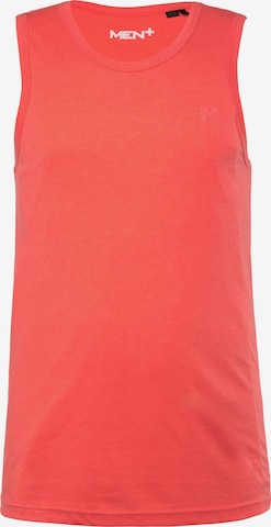 Men Plus Tank Top in Orange: Vorderseite