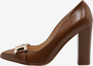 DreiMaster Klassik Pumps in Brown: front