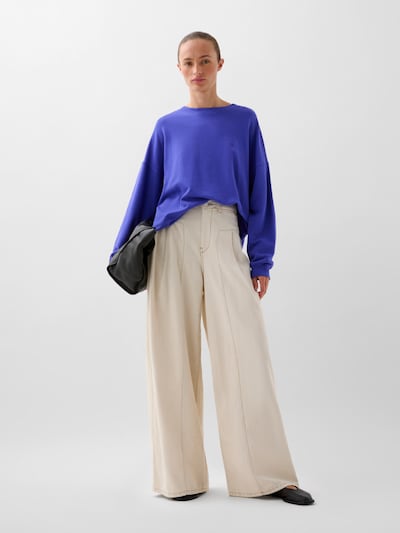 Scalpers Softy Basic Sweater ' ' in lila, Produktansicht