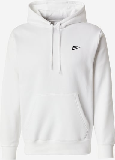 Nike Sportswear Sweatshirt 'Club' em preto / branco, Vista do artigo