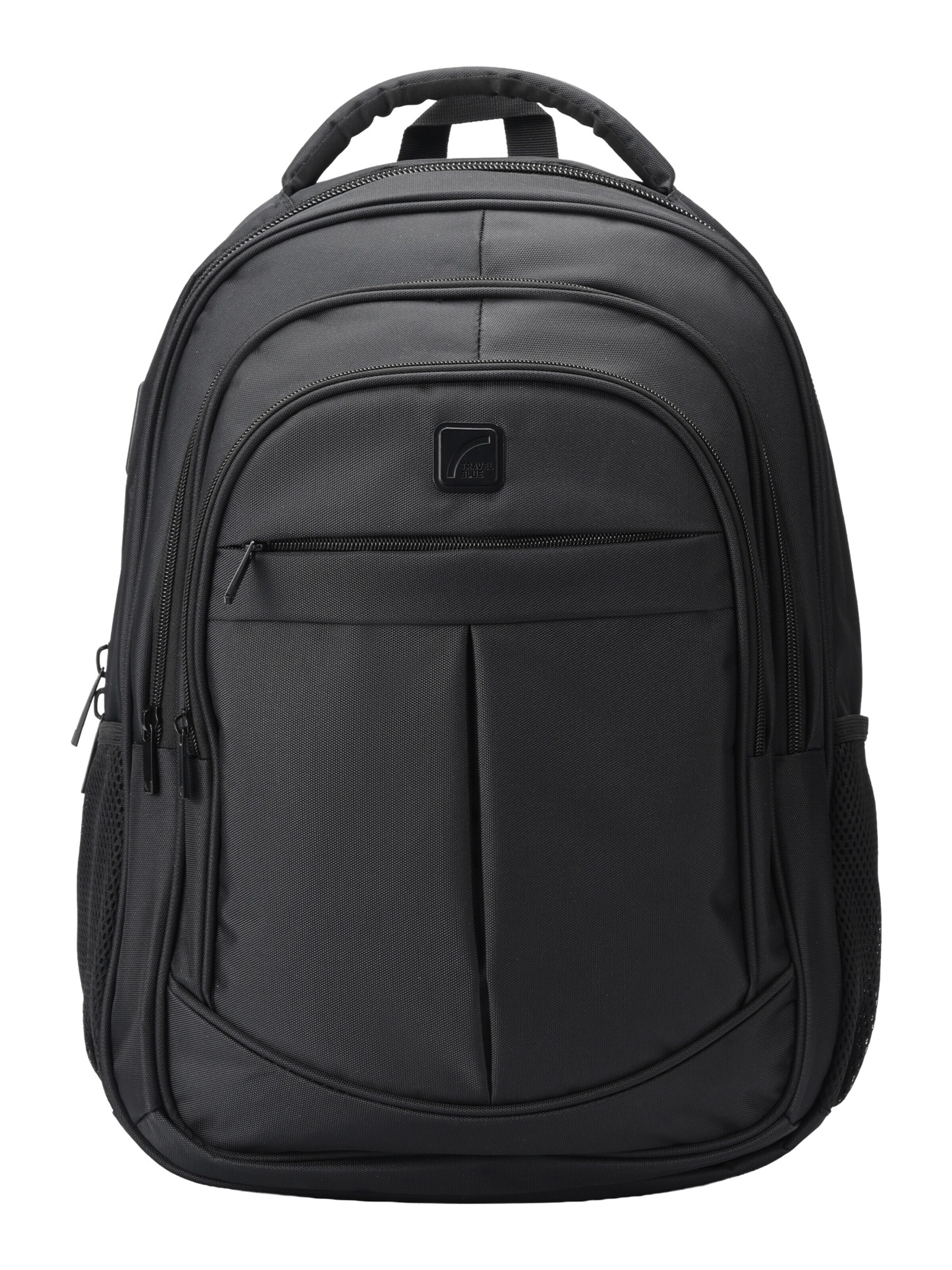 Travel Blue Rucksack 'Isola Milan 28L Large 15.6 Inch Laptop Backpack'‌‌‌‌‌‌‌‌ in Schwarz: Vorderseite