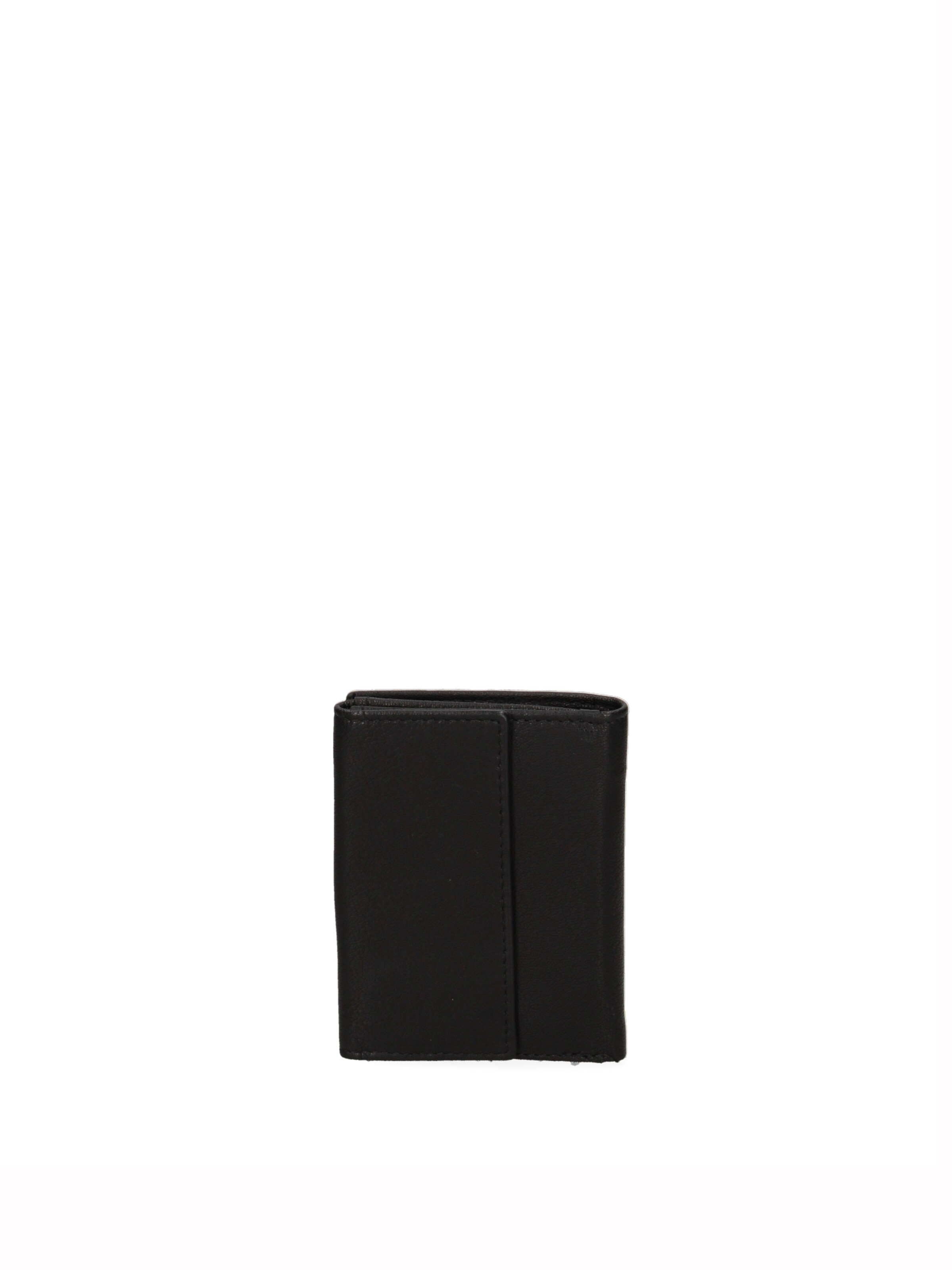 Portamonete di Sergio Valentini in nero: frontale