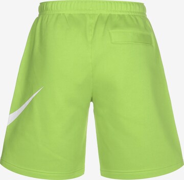 zaļš Nike Sportswear Standarta Bikses 'Club'