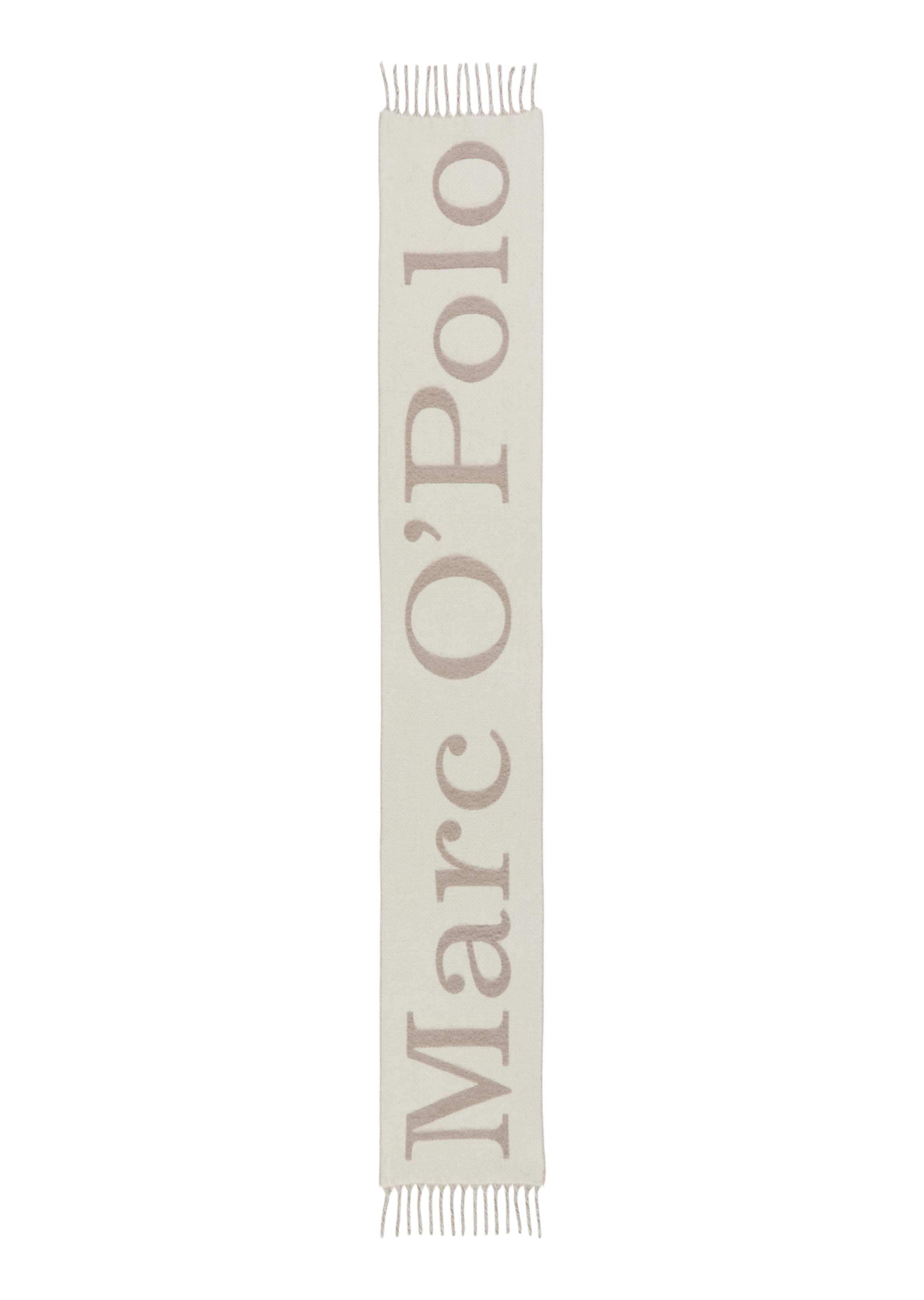 Marc O'Polo Sjaal in Beige: voorkant