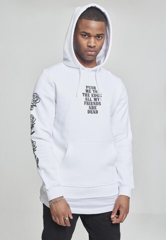 Mister Tee Sweatshirt in Wit: voorkant