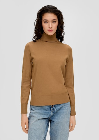 Pull-over s.Oliver en marron : devant