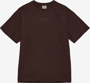 HALO T-Shirt in Braun: Vorderseite