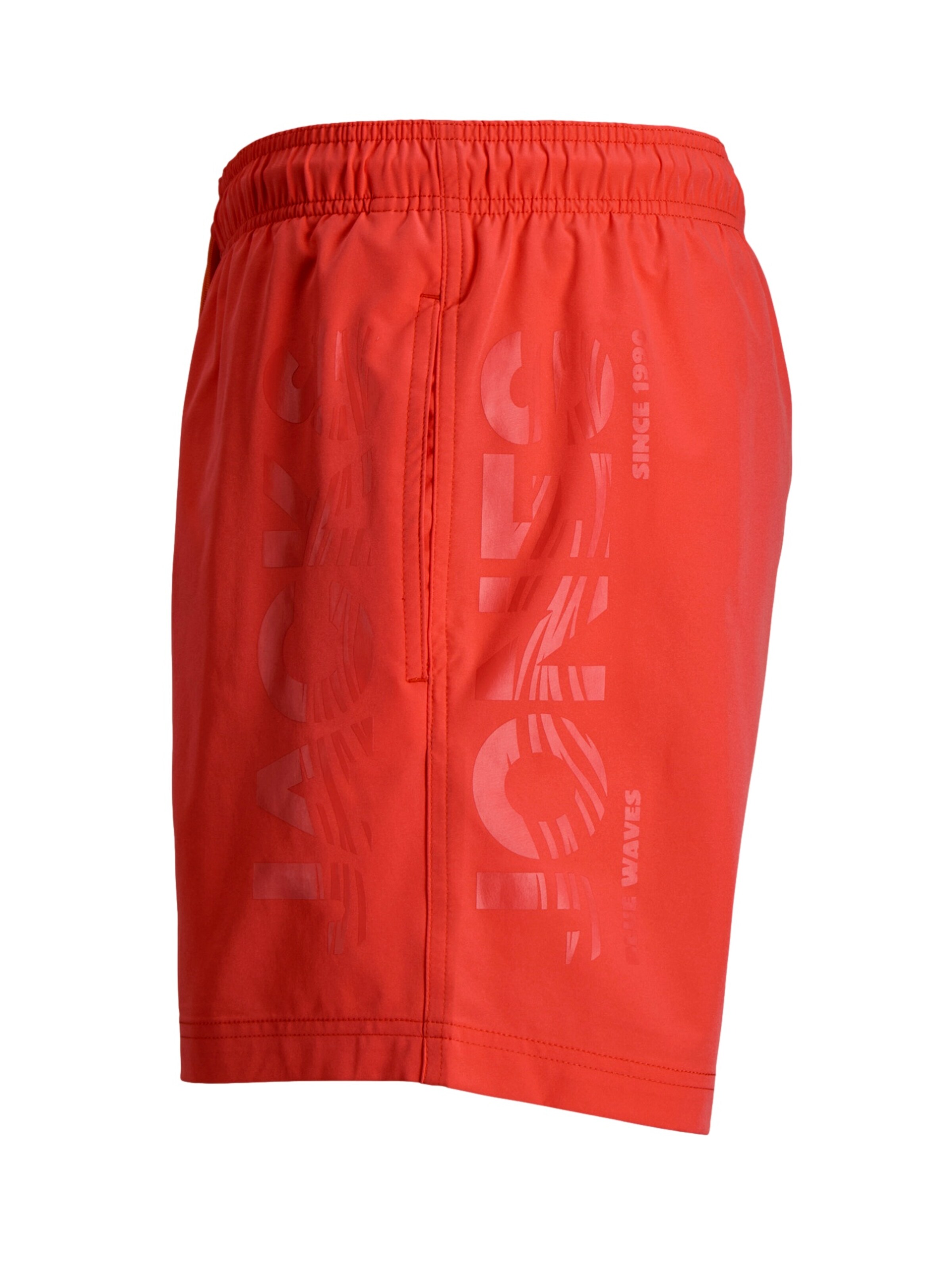 Shorts de bain 'Maui Wave' JACK & JONES en orange