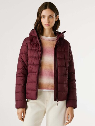 Pepe Jeans Tussenjas 'Sally' in Rood: voorkant