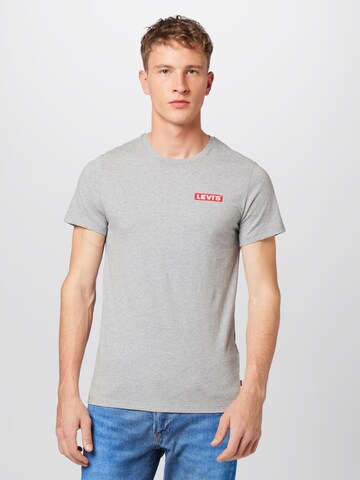 T-Shirt 'Crewneck Graphic' LEVI'S ® en gris : devant