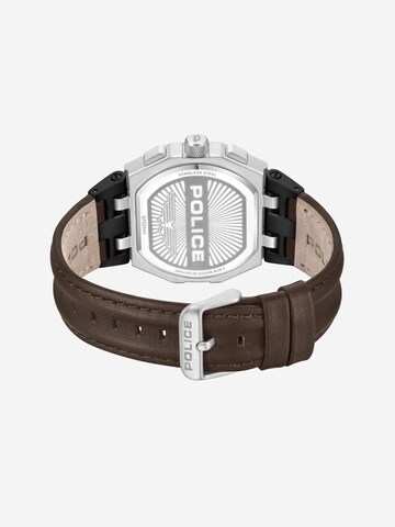 POLICE Analog watch 'Shield' in Silver