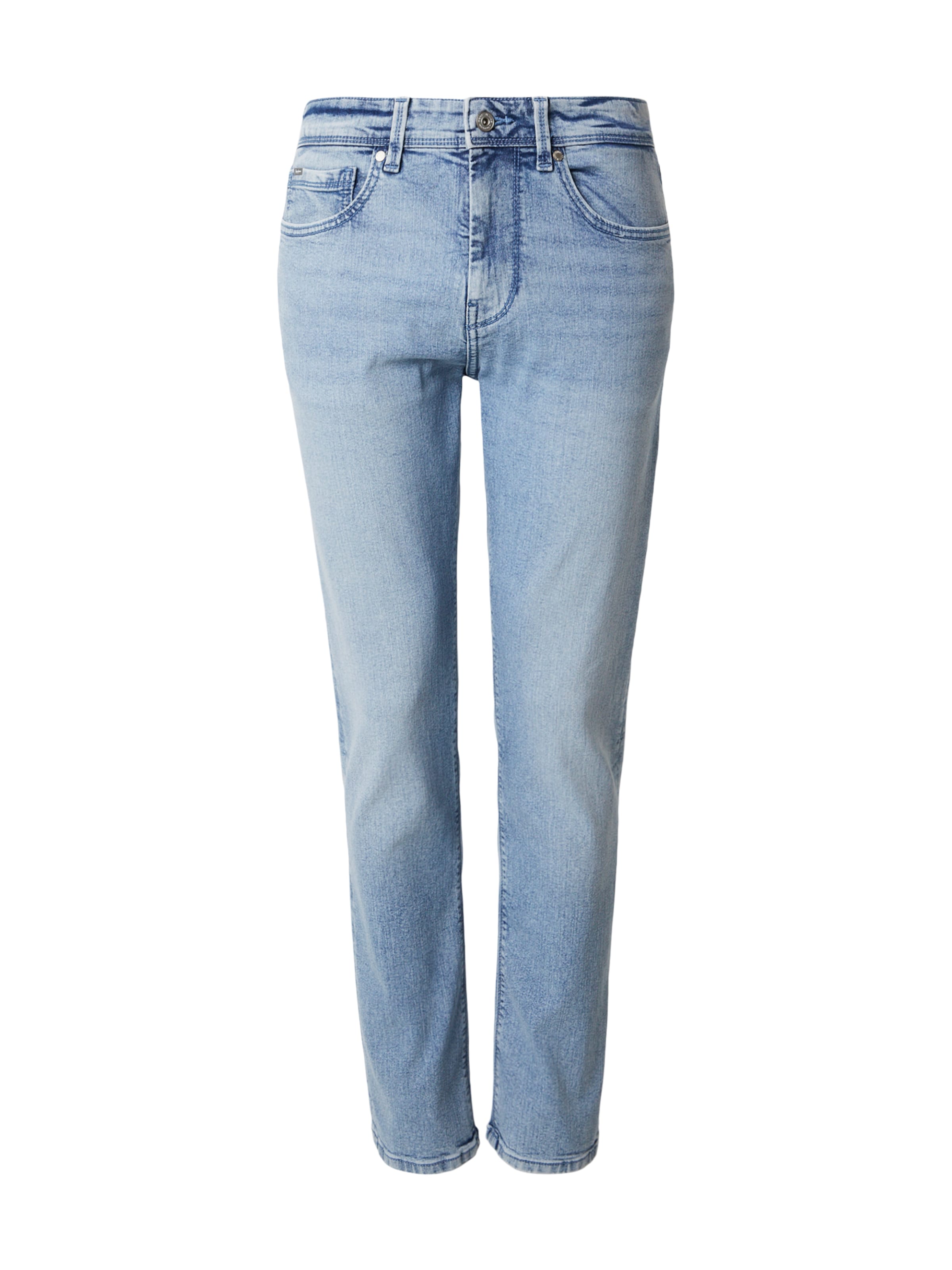 Pepe Jeans Slimfit Kavbojke 'HATCH' | modra barva: sprednja stran