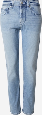 Pepe Jeans Slimfit Kavbojke 'HATCH' | modra barva: sprednja stran