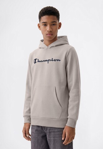 Champion Sweatshirt in Grey: front