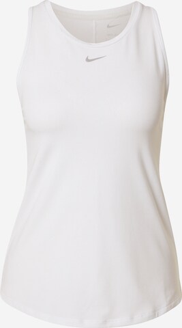 NIKE Sporttop in Wit: voorkant