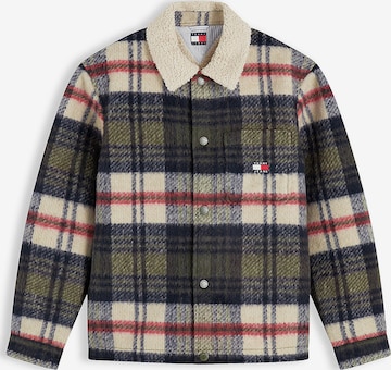 smėlio Tommy Jeans Demisezoninė striukė: priekis