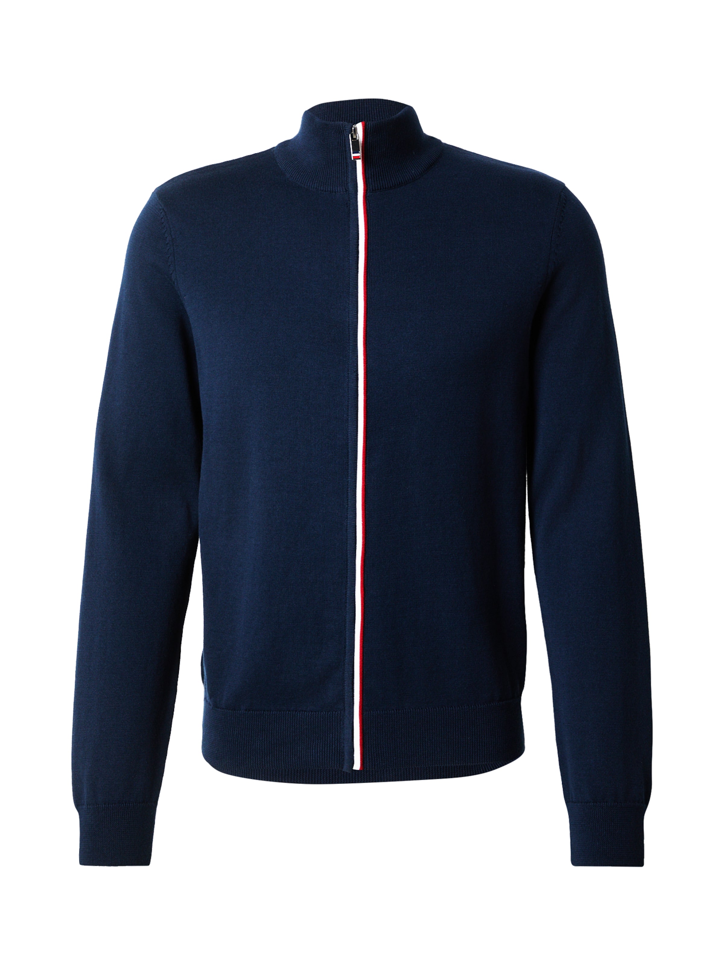 HECHTER PARIS - Casaco de malha em azul: frente