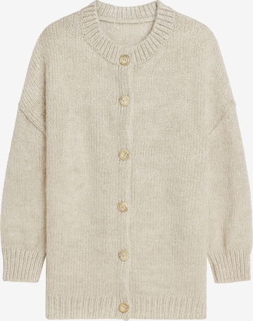Elara Cardigan i beige: forside
