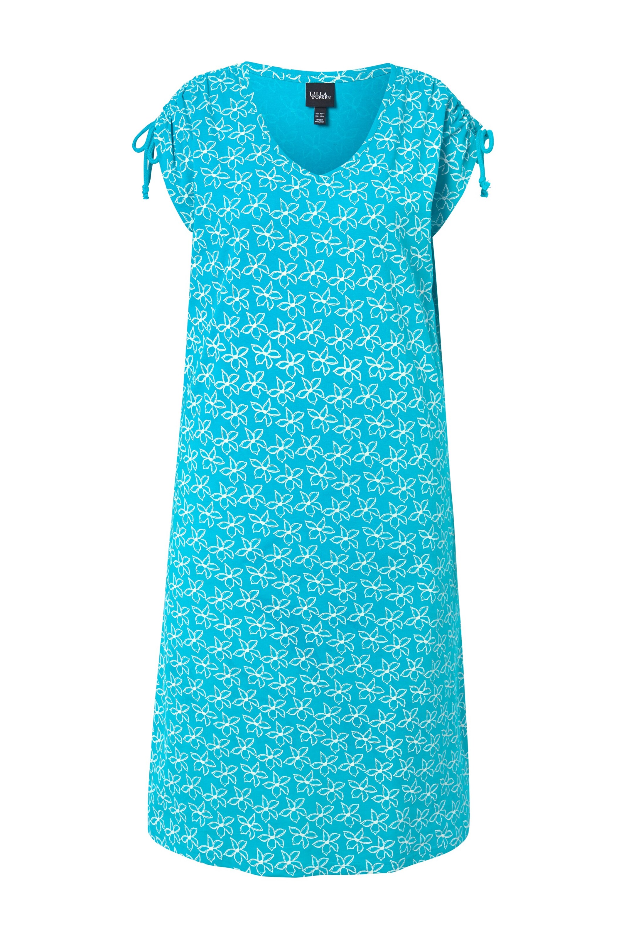 Ulla Popken Jurk in Blauw: voorkant