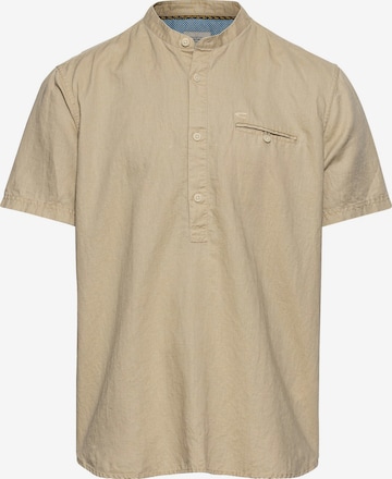 CAMEL ACTIVE Regular fit Button Up Shirt in Beige: front