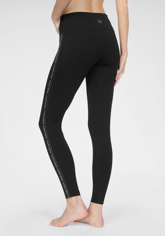 LASCANA ACTIVE Skinny Sports trousers in Black
