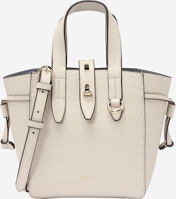 FURLA Handbag 'NET' in White: front