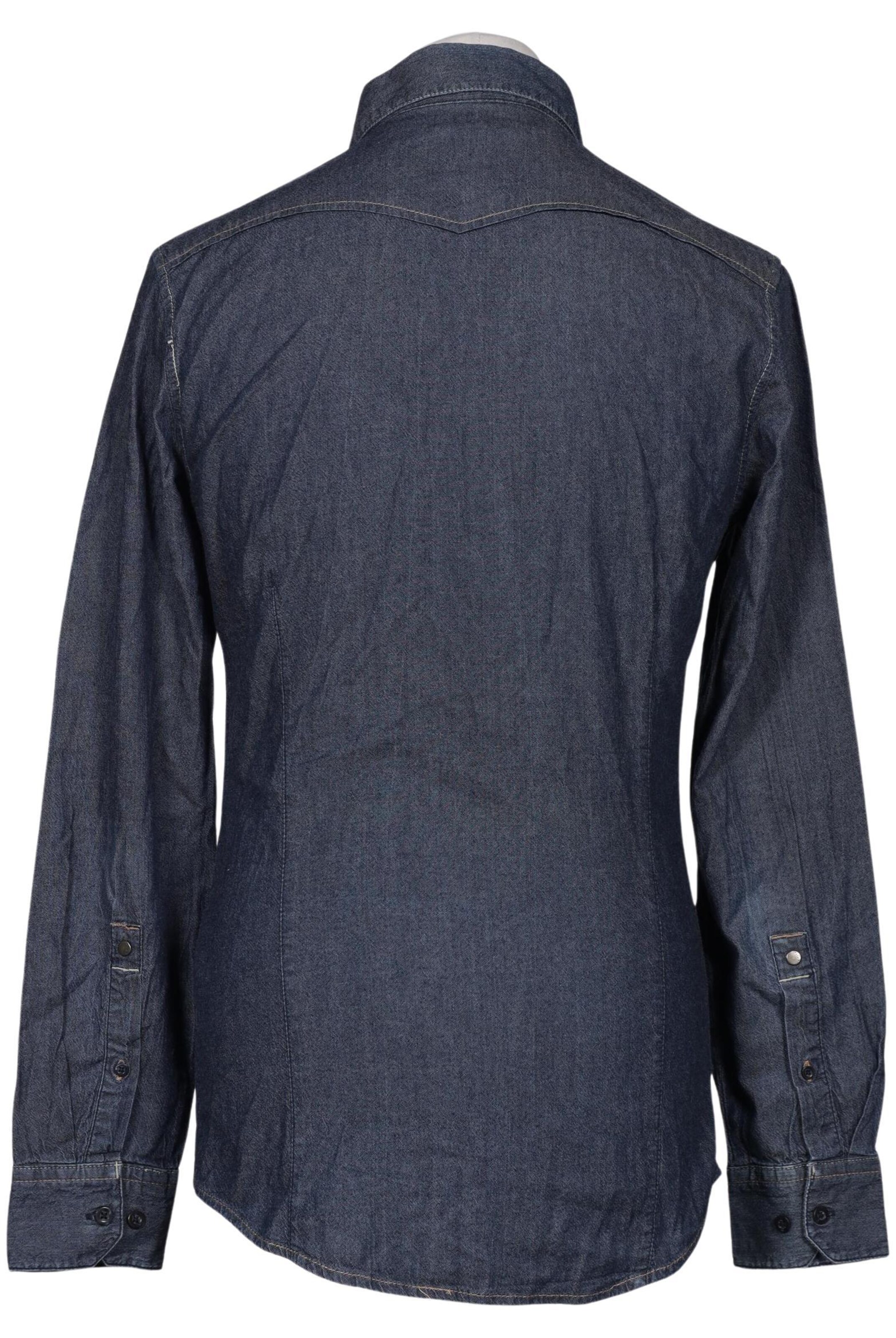 Sisley Button Up Shirt in M in Blue