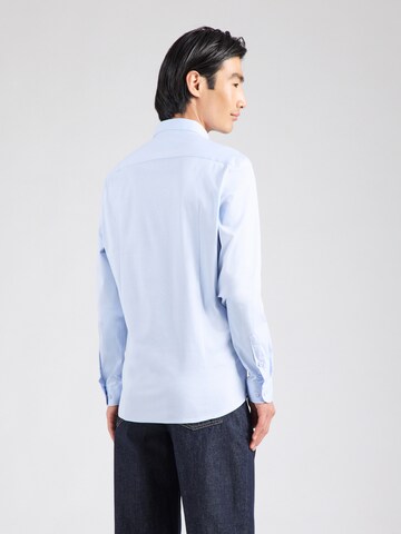 Coupe slim Chemise 'Marco' MOS MOSH en bleu
