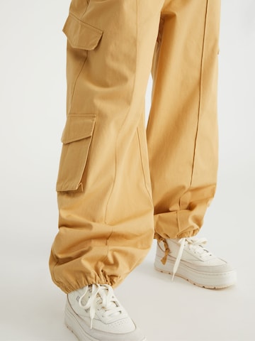 millane Wide leg Cargo Pants 'Jona' in Brown