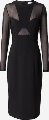 Warehouse Dress in Black: front