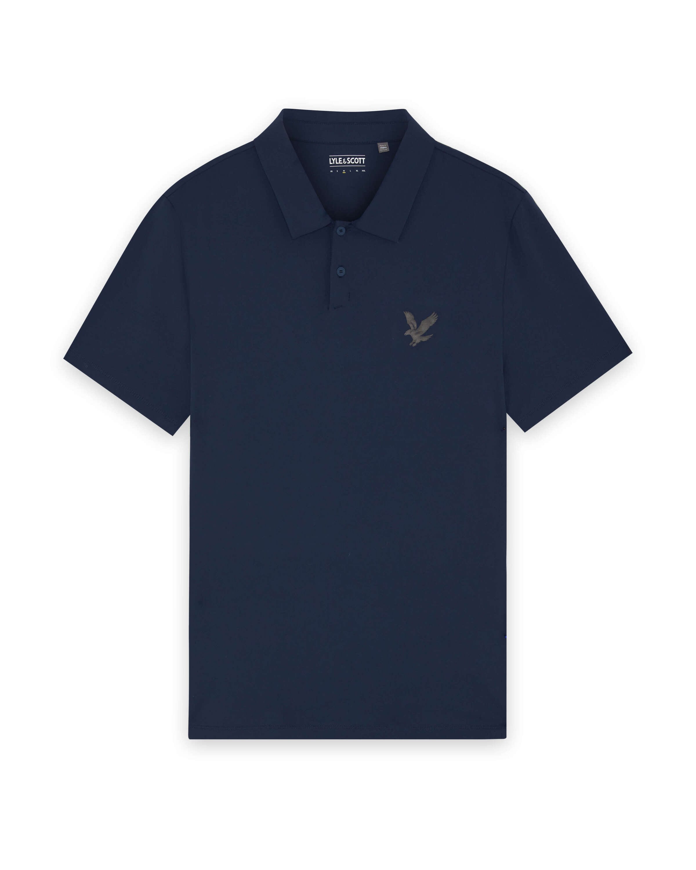 Lyle & Scott Shirt 'Golf' in Blau: Vorderseite