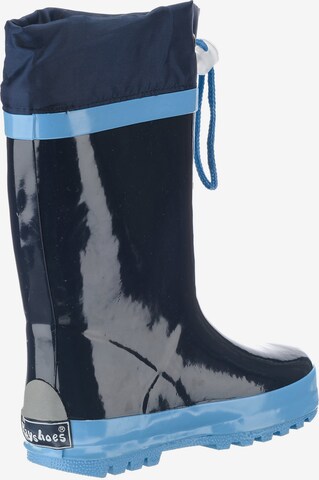 PLAYSHOES Rubber Boots in Blue