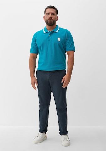 s.Oliver Tapered Broek in Blauw