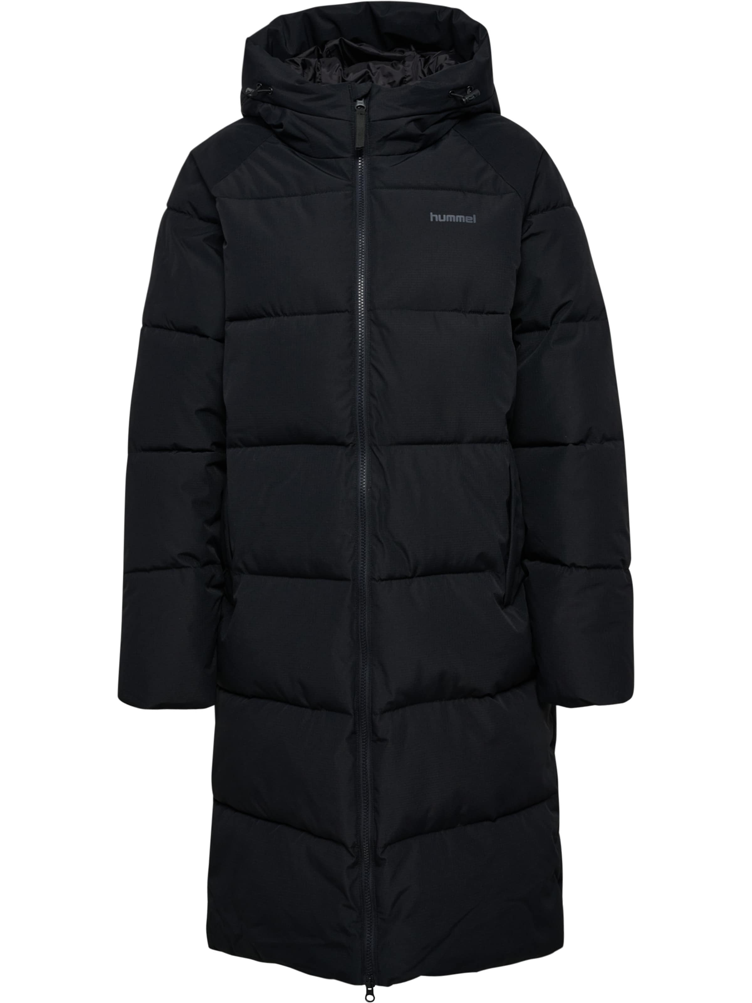 Hummel Winterjas in Zwart: voorkant